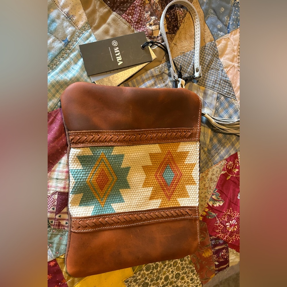 Myra Bag Nova Aztec Small Pouch New with Tags